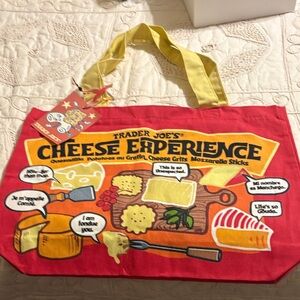 Trader Joe's Cheese Experience Tote Bag